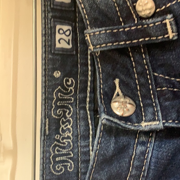 Miss Me Embroidered Boot Cut Jeans - Picture 8 of 9